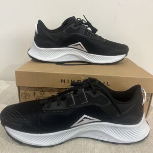 Men's Nike Pegasus Trail 3 - DA8697 001 - Black/Pure Platinum Size 13